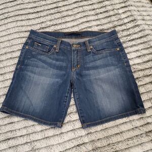 Joe's jeans "Freya" bermuda jean shorts